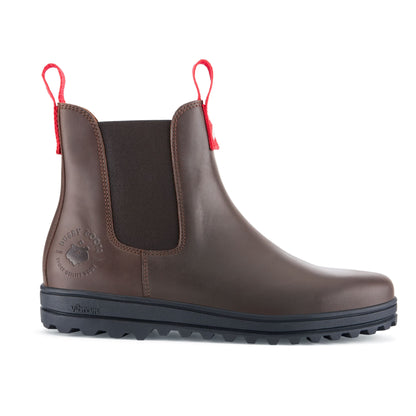 Men's Outdoor Chelsea Boot, Brown Leather